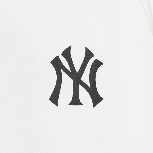 【MLB】童裝 抗UV防曬短袖T恤 紐約洋基隊(7ATSCP343-50WHS)