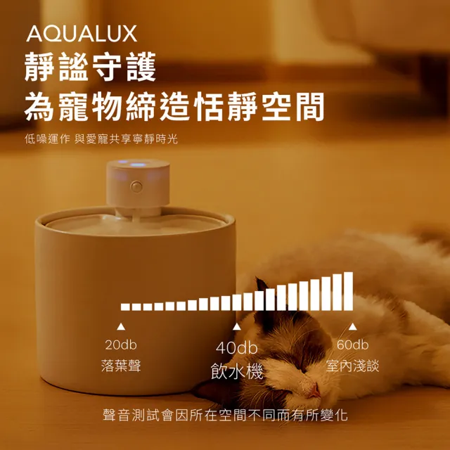 【grantclassic】12入濾心套餐組 喝不停 AquaLux 寵物智能陶瓷飲水機 + 12入專用濾心(官方品牌館)