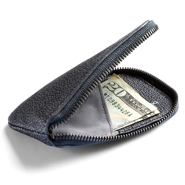 【Bellroy】小錢包 卡片收納包 拉鍊包 零錢包 優質環保皮革(恆星黑)