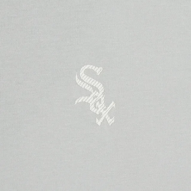 【MLB】涼感速乾 小Logo短袖T恤 芝加哥白襪隊(3ATSB0443-44GRL)