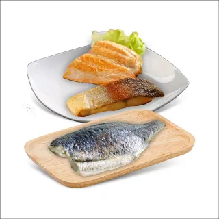 【海之醇】去刺鮭魚清肉/去刺鱸魚排-10包組(180g/200g)