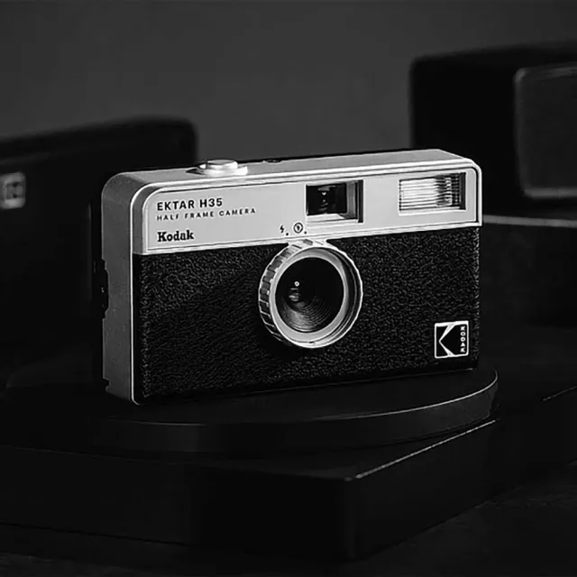 【Kodak 柯達】柯達台灣公司貨 H35 Film Camera 底片相機(買再贈底片市價五百/重複裝填底片)