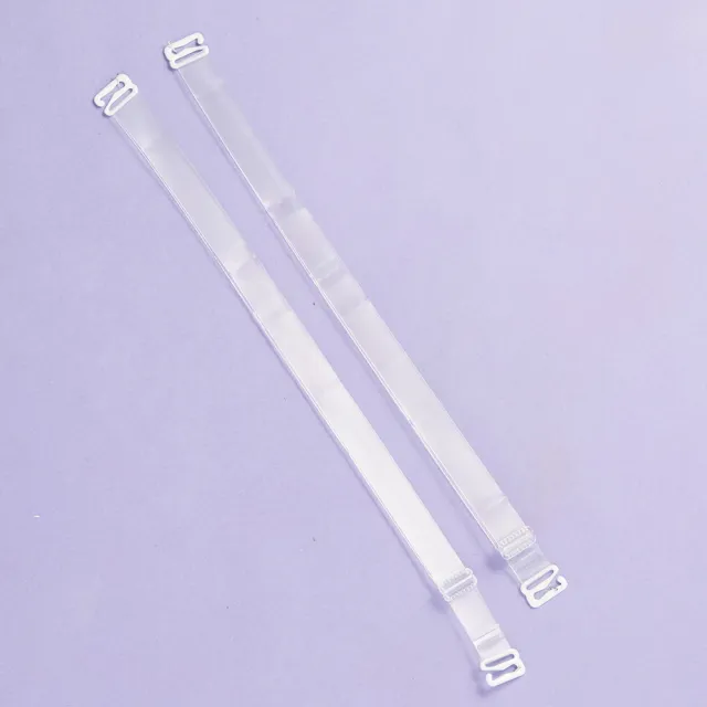 【Wacoal 華歌爾】M-L 透明內衣肩帶 隨型所搭-自由替換 KS1037CR(霧)