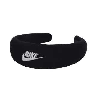 【NIKE 耐吉】CLUN FLEECE髮箍-髮帶 頭帶 慢跑 路跑 有氧 瑜珈 黑(N1009097091OS)