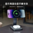 【mophie】Snap+ 15W磁吸二合一無線充電支架 黑(Apple官方唯一推薦合作品牌)