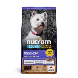 【紐頓Nutram】均衡健康系列S7 雞肉+胡蘿蔔小型犬2KG(狗糧、狗飼料、狗乾糧)