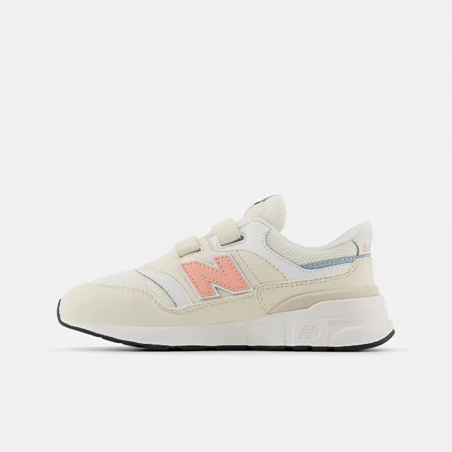 【NEW BALANCE】NB 運動鞋 童鞋 中童 兒童 魔鬼氈 米橘 PZ997REK-W楦(C4910)