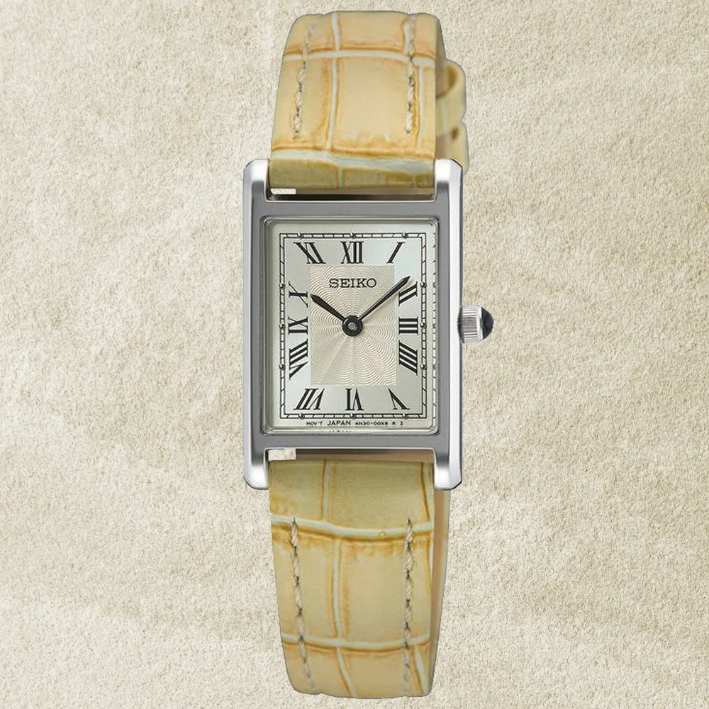 【SEIKO 精工】CS系列 日系時尚美學 簡約腕錶 母親節 禮物 推薦(SWR095P1/4N30-00H0J)