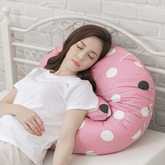 【Fuddo 福朵】買一送一 孕婦側睡舒眠哺乳枕(第二代 多功能孕婦枕 授乳枕 媽媽枕)