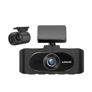 【Polaroid 寶麗萊】T321+RC-E21 2K雙鏡頭 星光夜視 GPS科技執法提醒 WiFi行車記錄器(主機三年保固)