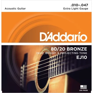 【DAddario】EZ910 木吉他弦 民謠吉他弦 黃銅(11-52 美國製原廠公司貨)