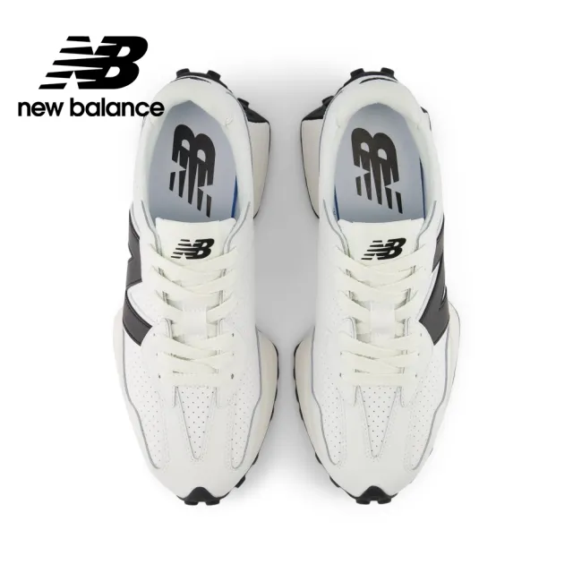 【NEW BALANCE】NB 復古鞋/運動鞋_U327GA-D_中性_白黑色(MOMO獨家販售)