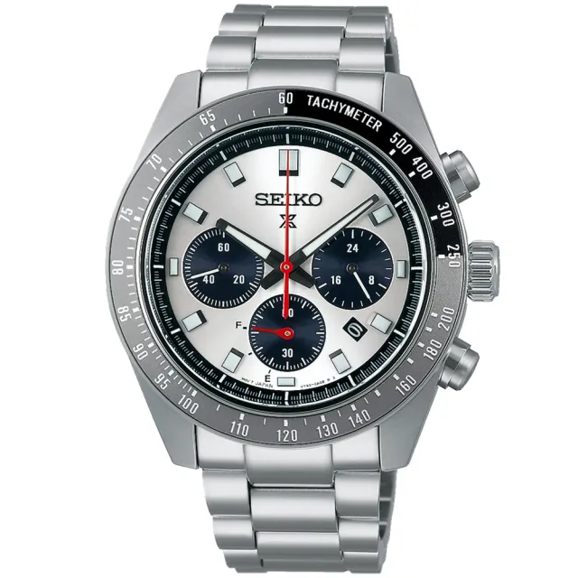 【SEIKO 精工】PROSPEX系列 熊貓2.0 SPEEDTIMER 太陽能計時腕錶 推薦 送禮 畢業禮物 (多款可選)