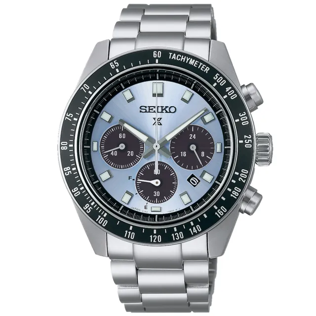 【SEIKO 精工】PROSPEX系列 熊貓2.0 SPEEDTIMER 太陽能計時腕錶 推薦 送禮 畢業禮物 (多款可選)