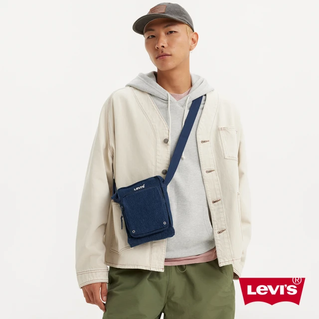 LEVIS 官方旗艦 經典單寧牛仔斜背小方包 人氣新品 000IN-0004