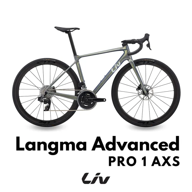 【GIANT】Liv ALL NEW LANGMA ADVANCED PRO 1 AXS女性極速公路自行車(2025年式)