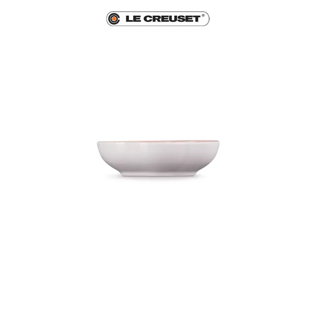 【Le Creuset】瓷器繁花系列花型盤16cm(貝殼粉)