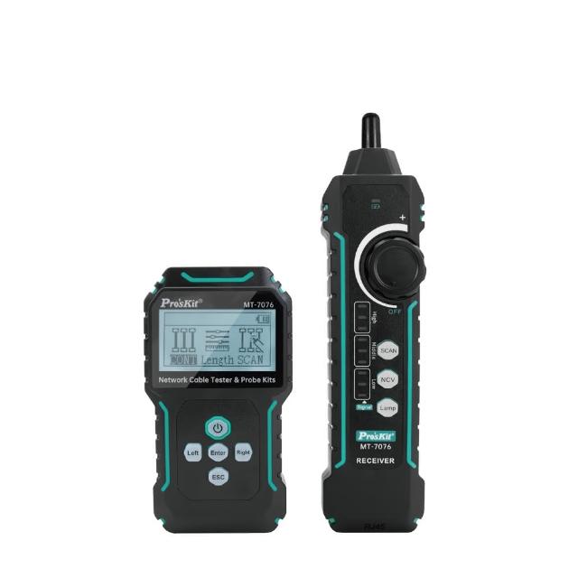 【Pro’sKit 寶工】LCD抗干擾網路測試尋線儀(MT-7076)