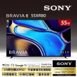 【SONY 索尼】BRAVIA 8 55型 XR OLED 4K HDR Google TV 顯示器(Y-55XR80)