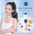 【NIVEA 妮維雅】亮白極致嫩膚乳液380mlx2入+美體緊膚乳液400mlx2入(No.1美白身體乳)