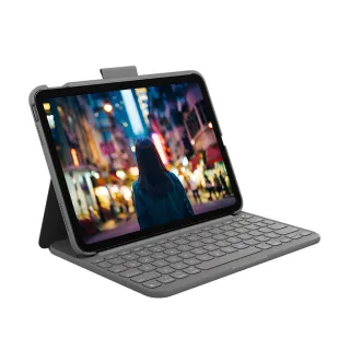 【Logitech 羅技】Slim Folio iPad 10輕薄鍵盤保護套