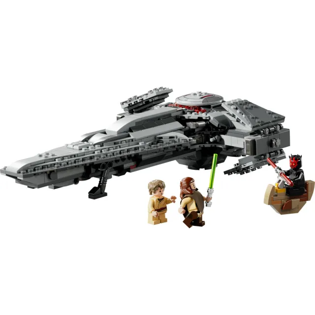 【LEGO 樂高】星際大戰系列 75383 Darth Maul’  s Sith Infiltrator(momo線上獨家 飛行裝置模型 禮物)