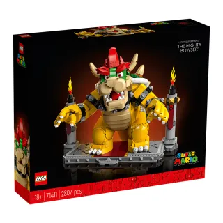 【LEGO 樂高】超級瑪利歐系列 71411 巨無霸庫巴(庫巴魔王 模型 居家擺設)