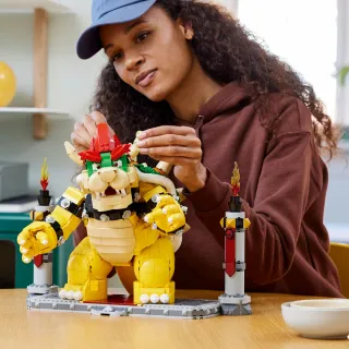 【LEGO 樂高】超級瑪利歐系列 71411 巨無霸庫巴(庫巴魔王 模型 居家擺設)