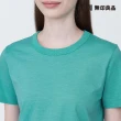 【MUJI 無印良品】女有機棉節紗短版短袖T恤(共6色)