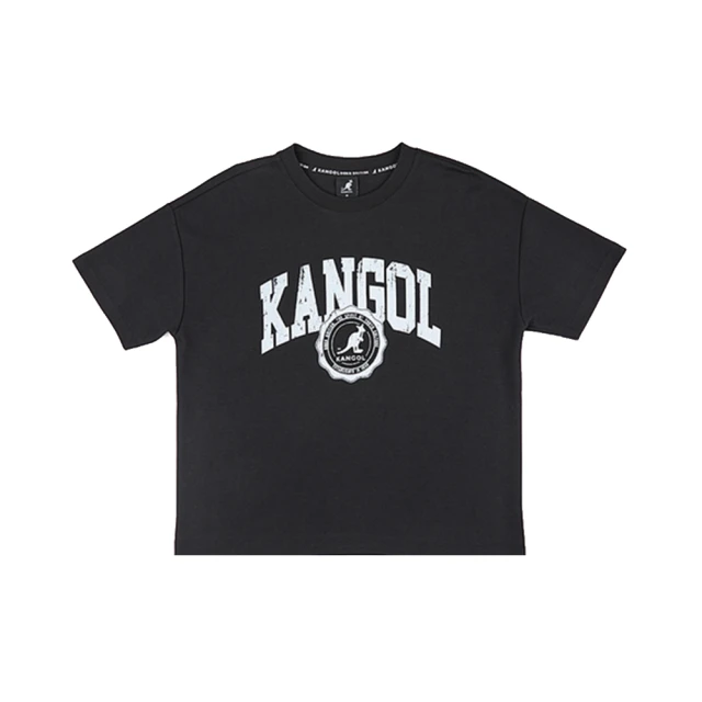 KANGOL 圓領短袖T恤 女款寬版仿舊T 女 - 6422100220