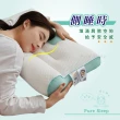【Pure Sleep】4D立體護頸反牽引枕芯(護頸枕頭 透氣枕 枕頭 羽絲絨枕頭 放鬆肩頸)