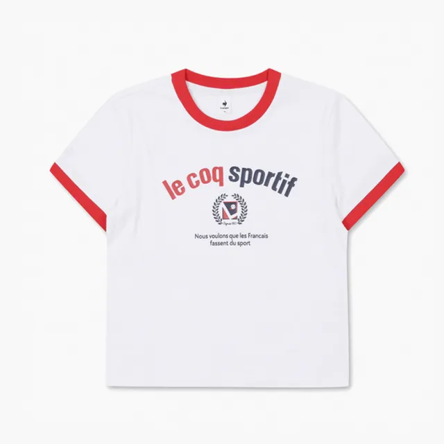 【LE COQ SPORTIF 公雞】休閒潮流短袖T恤 女款-3色-LKT22202