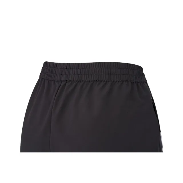 【FILA官方直營】女抗UV平織短褲-黑色(5SHY-5324-BK)