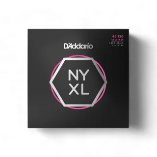 【D’Addario】卓越品質首選 鍍鎳鋼五弦貝斯弦／NYXL45130(電貝斯弦 貝士弦 Bass弦 琴弦 Strings)