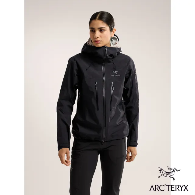 【Arcteryx 始祖鳥官方直營】女 Alpha SV 防水外套(黑)