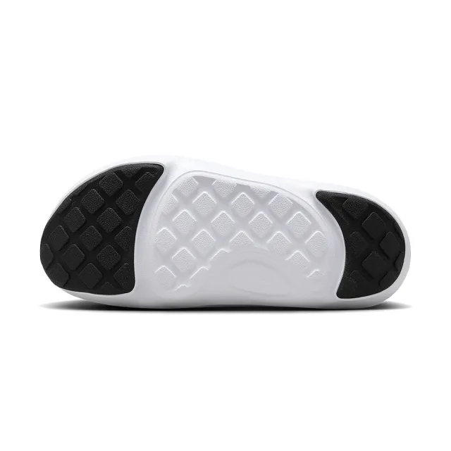 【NIKE 耐吉】Aqua Swoosh 大童 女鞋 白色 運動 休閒 橡膠 鏤空 涼鞋 FV6363-001