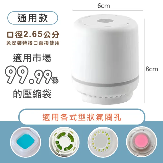 【mohe 木暉居家】插電式智能真空抽氣電動幫浦(真空壓縮袋專用 電動抽氣筒 真空壓縮機 抽氣泵 電動抽氣)