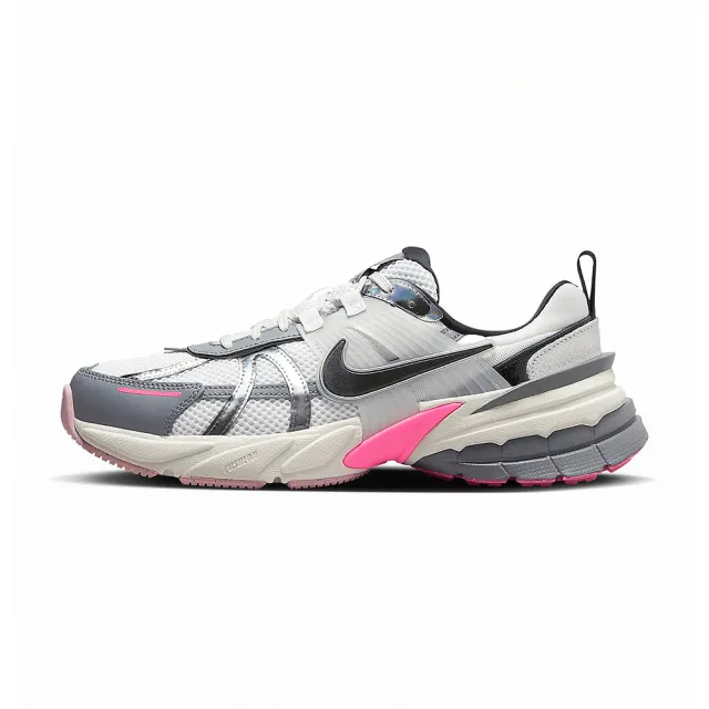 【NIKE 耐吉】V2K Runtekk Grey Pink 女鞋 灰粉色 龍年 限定 過年 復古 休閒鞋 FZ5061-100