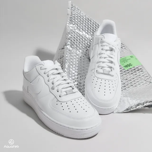 【NIKE 耐吉】Air Force 1 男鞋 白色 經典 AF1 簡約 皮革 運動 休閒鞋 CW2288-111