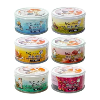 【Neko 吶一口】肉多多鮮肉貓罐 70g 24罐組(全齡貓、多種口味)