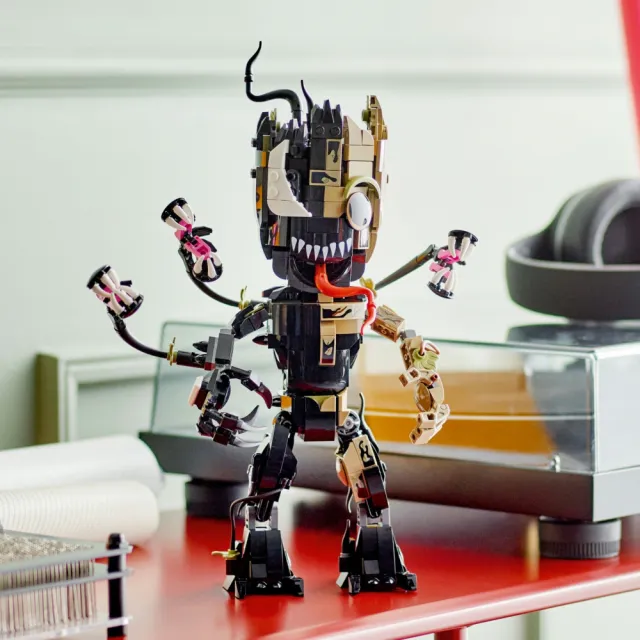 【LEGO 樂高】Marvel超級英雄系列 76249 半猛毒化格魯特(momo線上獨家 Venomized Groot 格魯特)