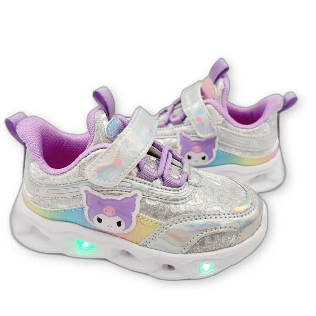 【SANRIO 三麗鷗】正版授權庫洛米電燈運動鞋(三麗鷗 酷洛米童鞋)