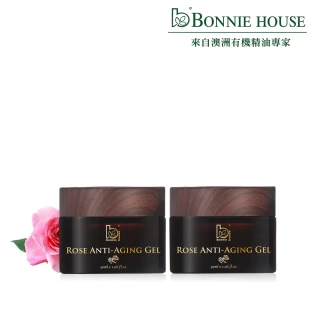 【Bonnie House 植享家】玫瑰豪奢保養組(玫瑰植萃馥活凝膠30ml*2)