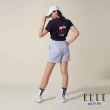 【ELLE ACTIVE】女款 四面彈休閒短褲-藍色(EA24M2W3001#25)