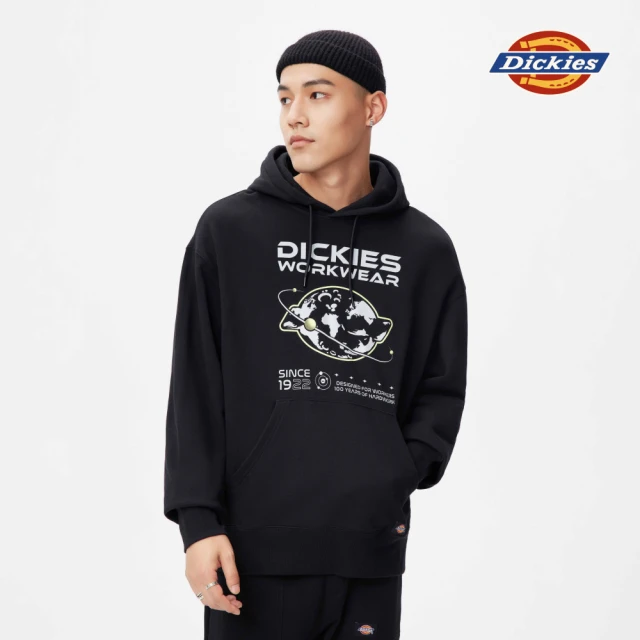 Dickies 男款復古藍純棉多口袋設計寬鬆休閒牛仔長褲｜D