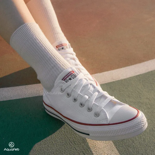 【CONVERSE】All Star 女鞋 男鞋 白色 低筒 帆布鞋 休閒鞋 M7652C