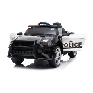 【奔雷國際】警車造型 兒童電動車 兒童超跑 單人座 雙驅(BBH0007)
