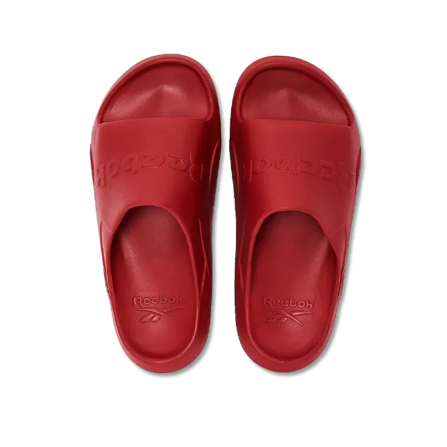 【REEBOK】Clean Slide 女鞋 紅色 運動 一體式 休閒 拖鞋 100200861