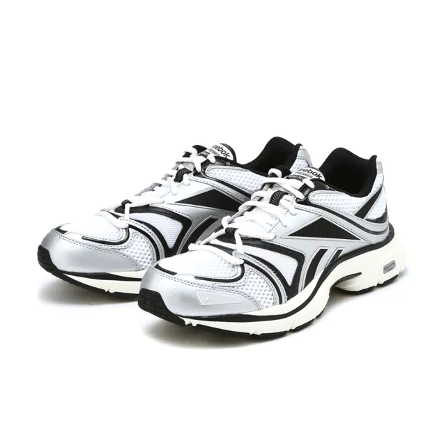 【REEBOK】Premier Road Plus VI 男鞋 女鞋 銀黑色 緩震 網布皮革 休閒鞋 100074712