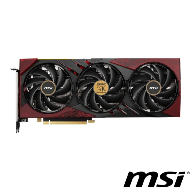 【MSI 微星】GeForce RTX 4060 Ti 8G GAMING SLIM MONSTER HUNTER EDITION 顯示卡(魔物獵人聯名)